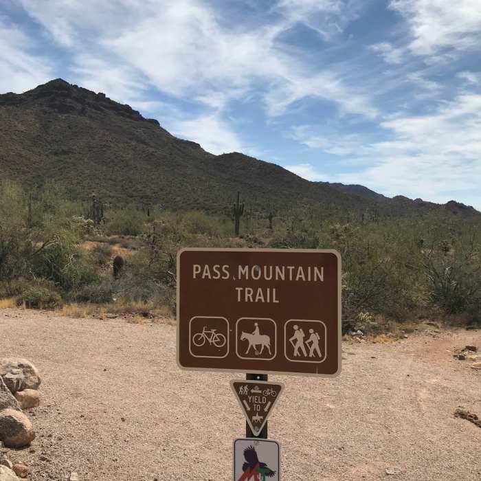 Near Maricopa Trail: Usery Mountain Visitor's Center to Bulldog