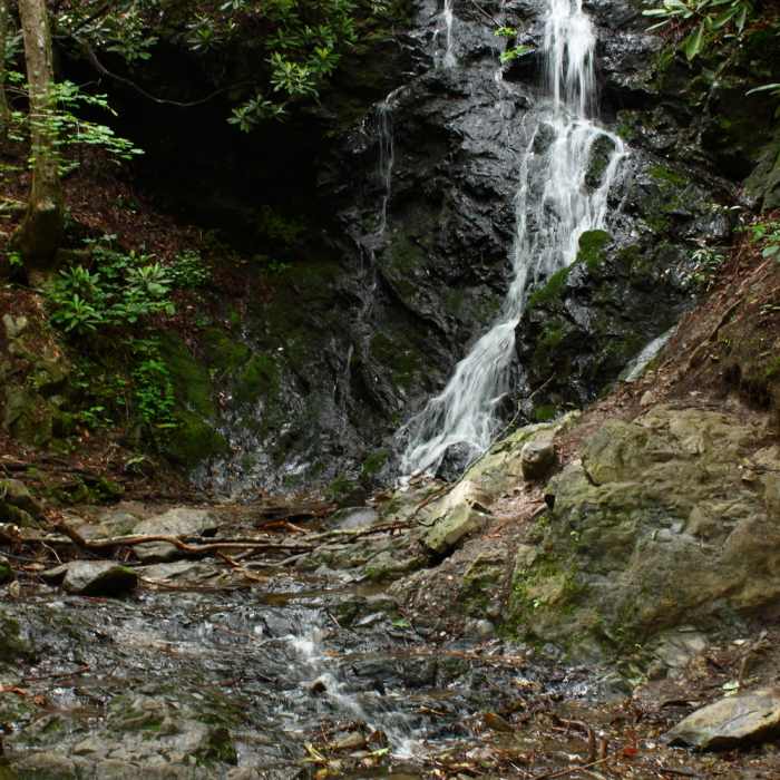 Cataract Falls Near Cove Mountain Trail