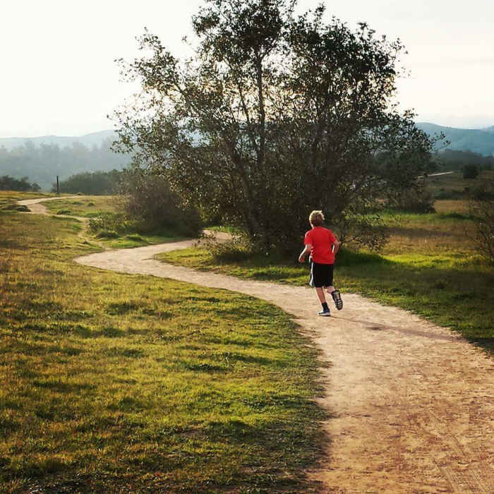 Heading back to Orcutt Community Park on the east side. Near Orcutt Trails East Side