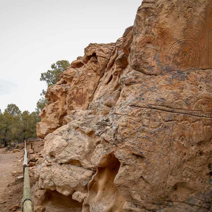 Near Hickison Petroglyph Recreation Area Interpretive Trail
