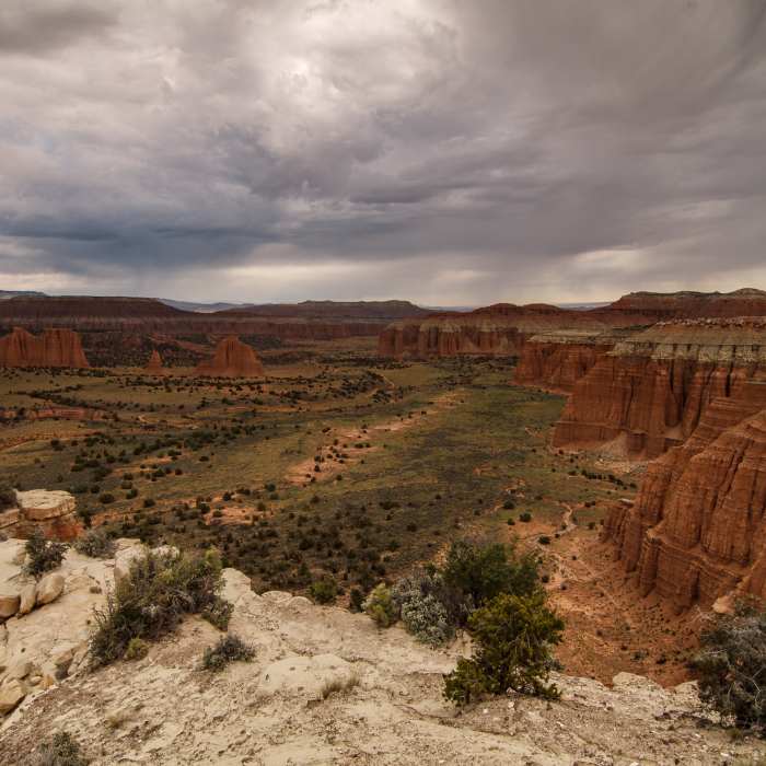 Near Upper Cathedral Valley Overlook