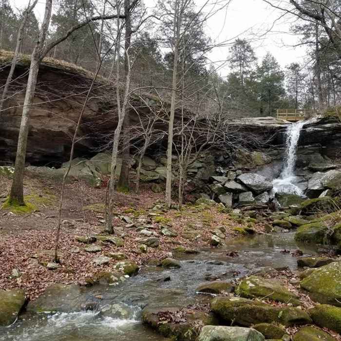 East Falls. Near Jackson Falls