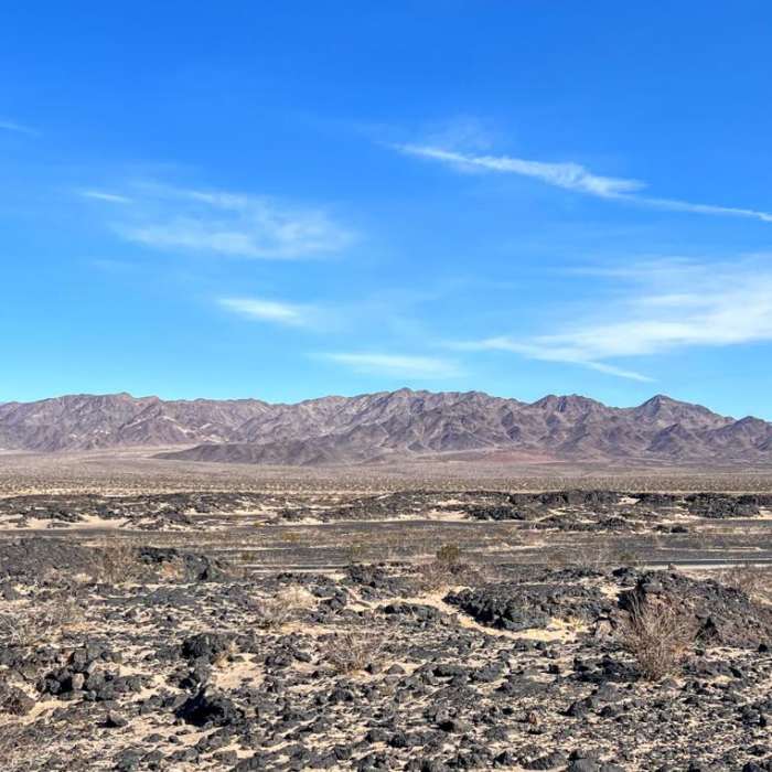 Near Amboy Crater Trail