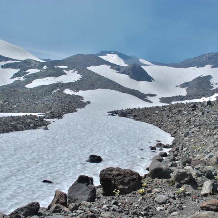 Near South Sister: Eastern Approach