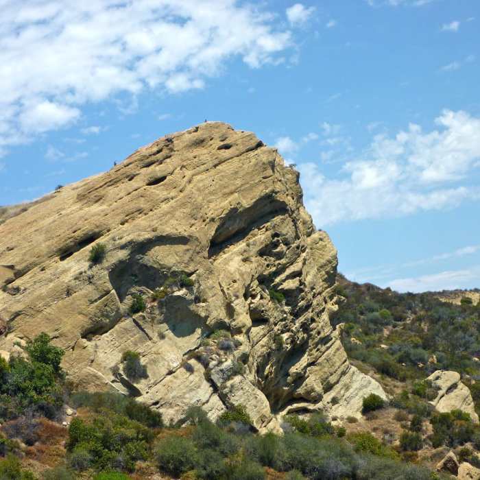 Eagle Rock in Topanga State Park. with permission from laollis Near Eagle Rock Loop
