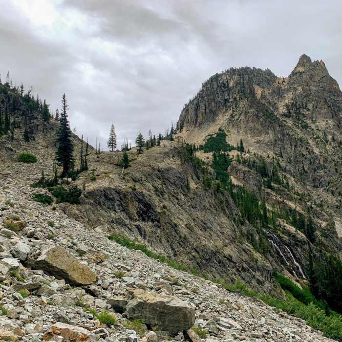 Near Redfish Lake To Baron Lakes