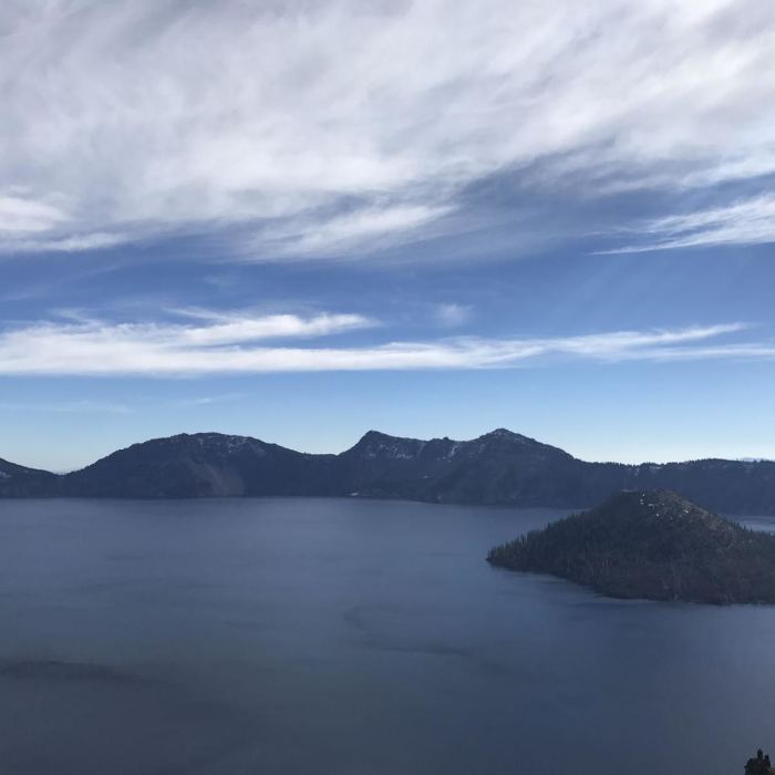 Near Crater Lake Rim Trail