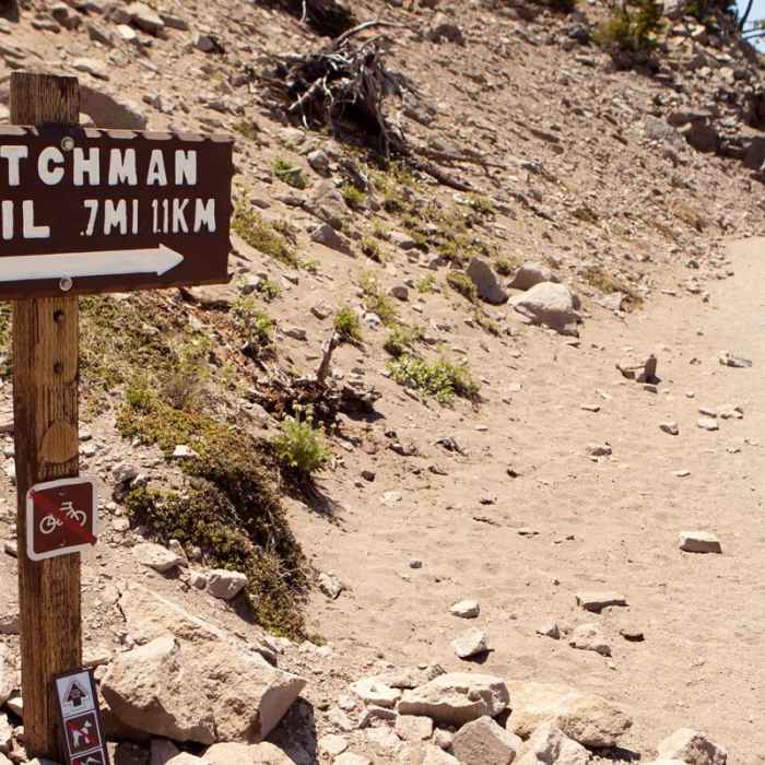 Near Watchman Trail to Watchman Tower