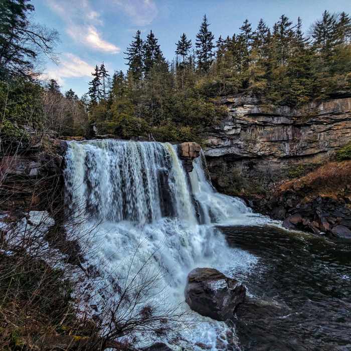 Near Blackwater Falls Boardwalk Trail