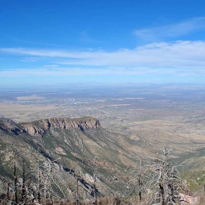 Near Miller Peak via Crest Trail #103