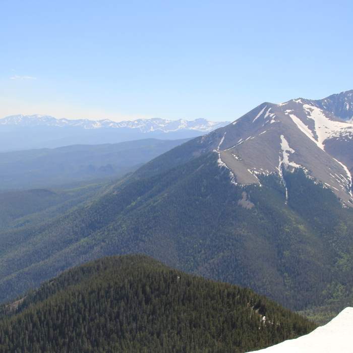 Near East Spanish Peak Ascent
