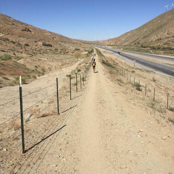 Near Tehachapi Pass to Golden Oaks Spring