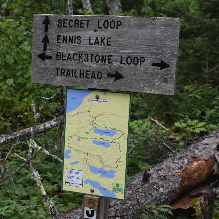 Near Secret/Blackstone Trail