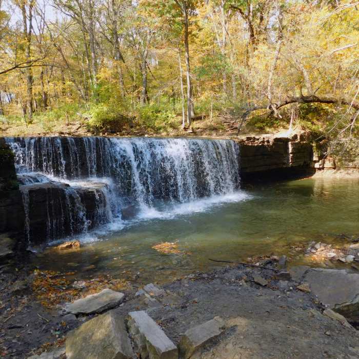 Near Hidden Falls Trail