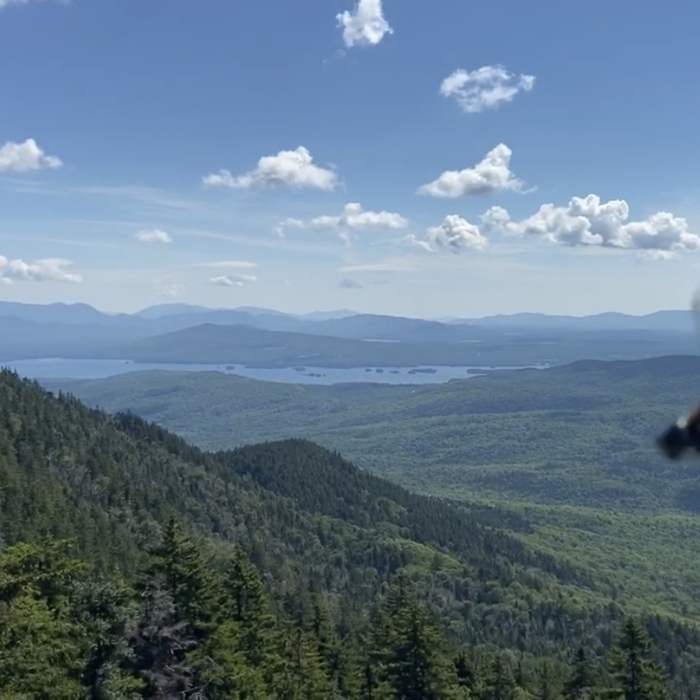 Near Big Moose Mountain Trail