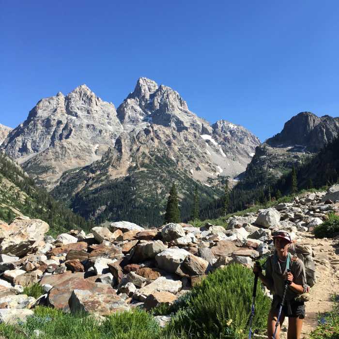 Near Paintbrush Canyon to Sunset Lake