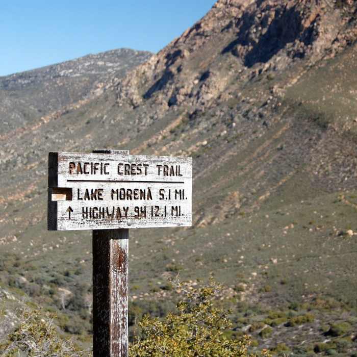 Near Campo to Cottonwood Creek (PCT)