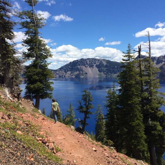Near Wizard Island Summit Trail