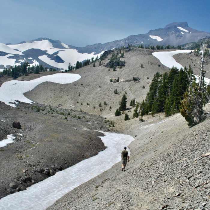 Near South Sister: Eastern Approach