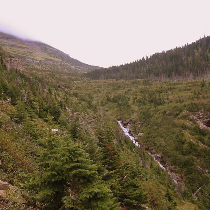 Approaching Brown's Pass Near Montana Trail Section 1