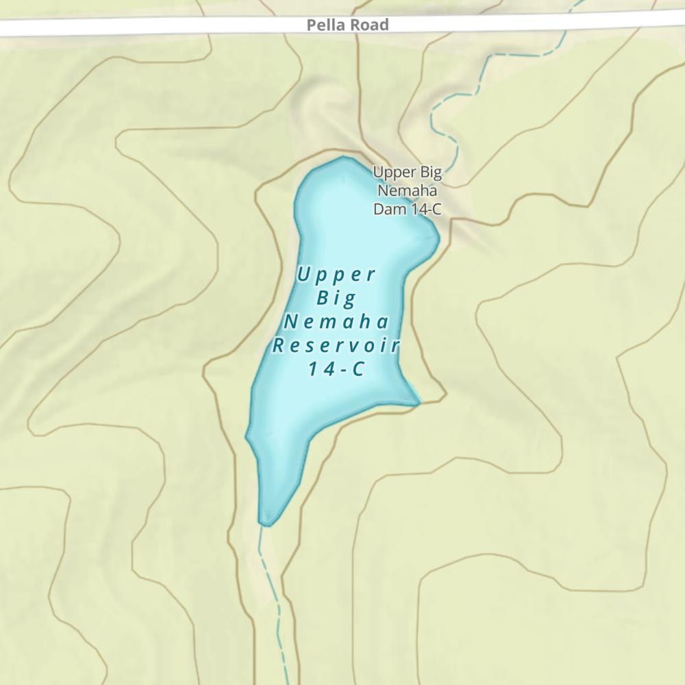Upper Big Nemaha Reservoir 14-C photo