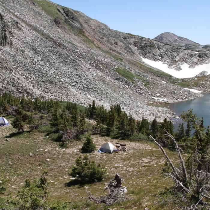 Near Shelf Lakes Trail #109