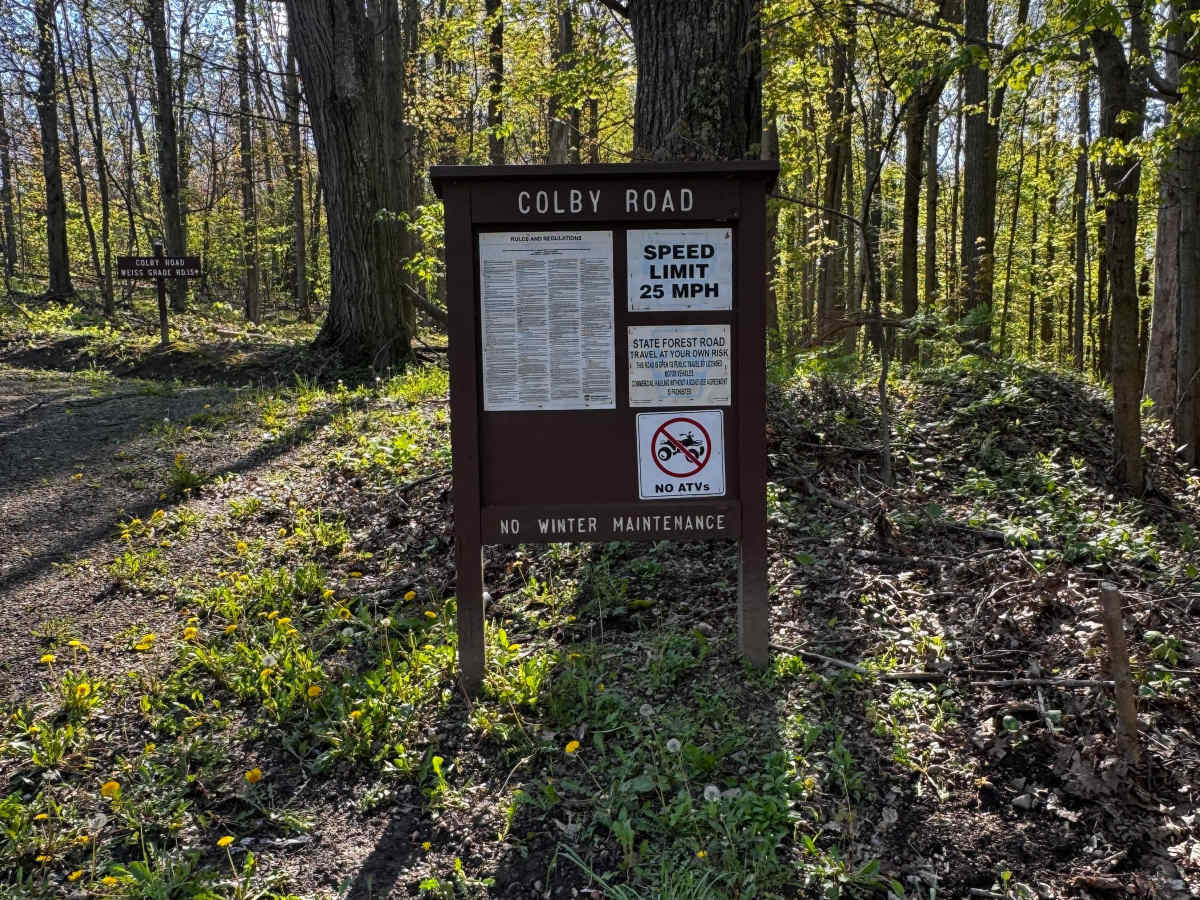 Colby Road trail photo