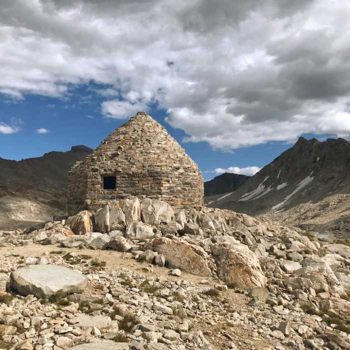 Near South Lake to Muir Hut Near South Lake to Muir Hut