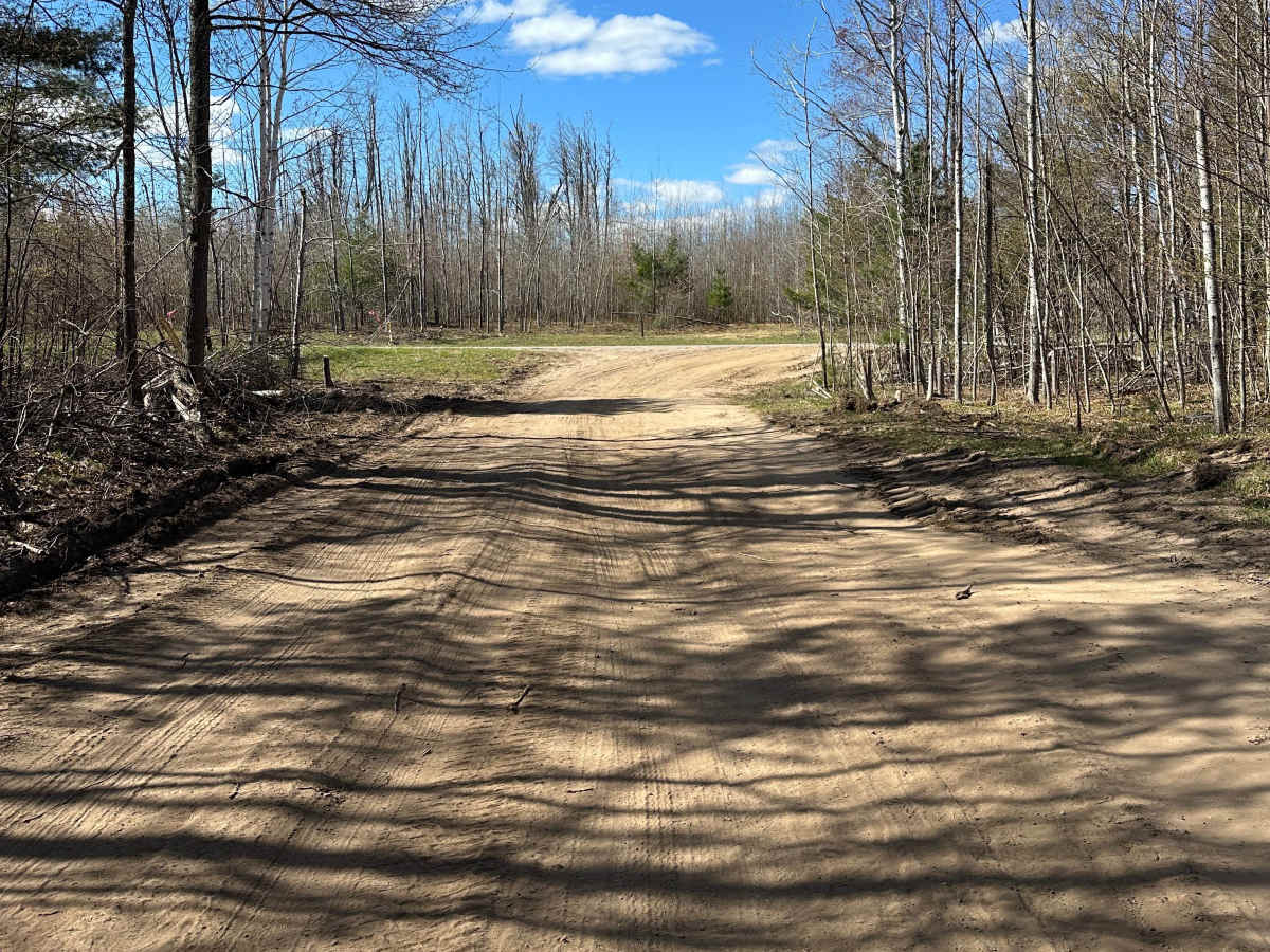 West Otsego Lake Cutover trail photo