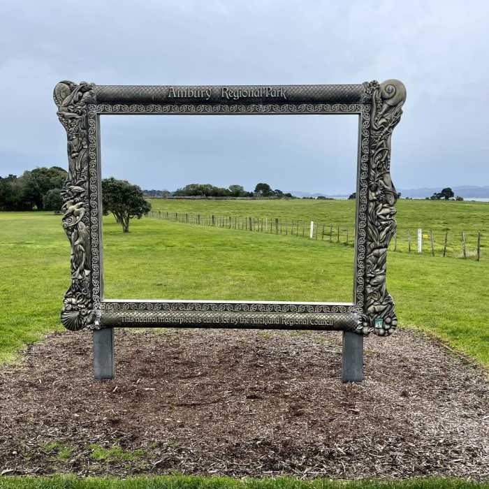 Near Ambury Foreshore Path Near Ambury Foreshore Path