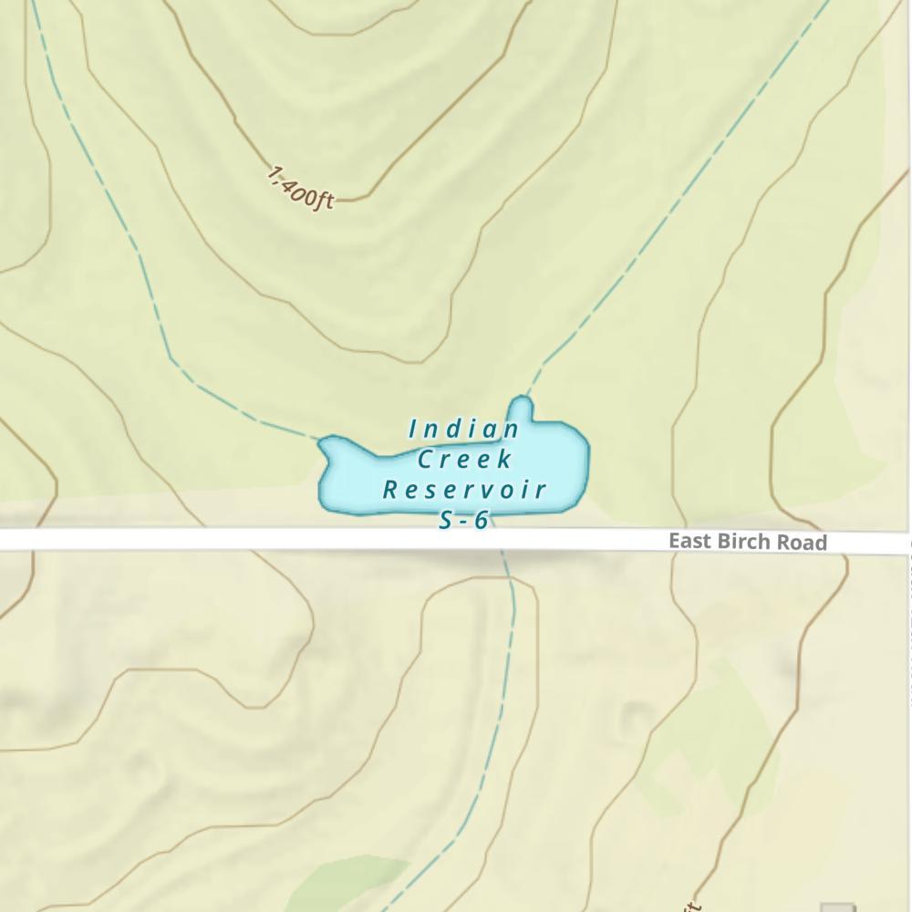 Indian Creek Reservoir S-6 photo
