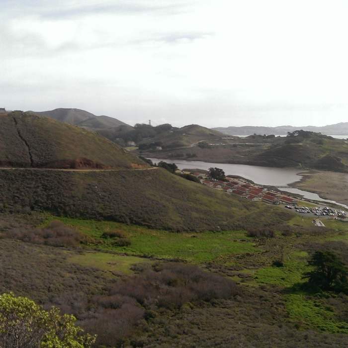 Views from the Old Bunker Road. Near Coastal Trail