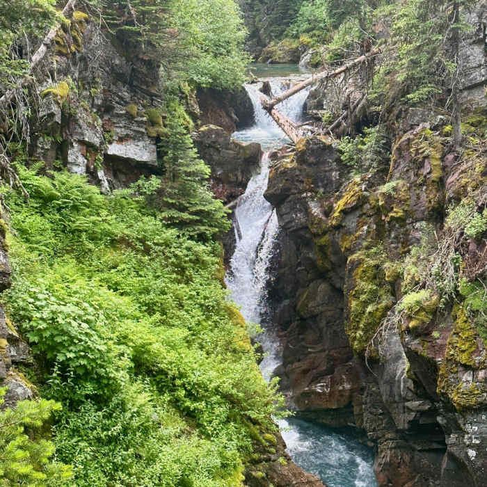 Near Continental Divide Trail: Grinnell and Lake Josephine Alternate