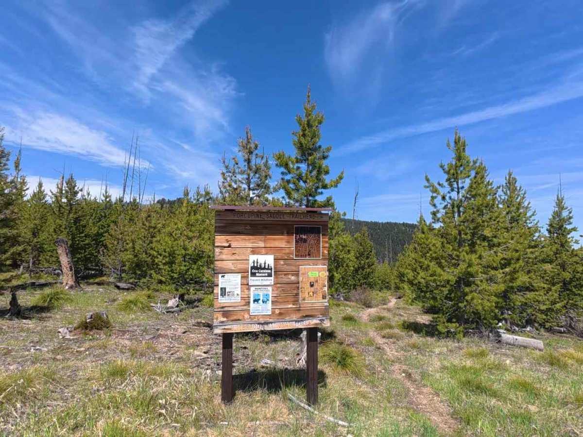 Porcupine Saddle Dirt Bike trail photo