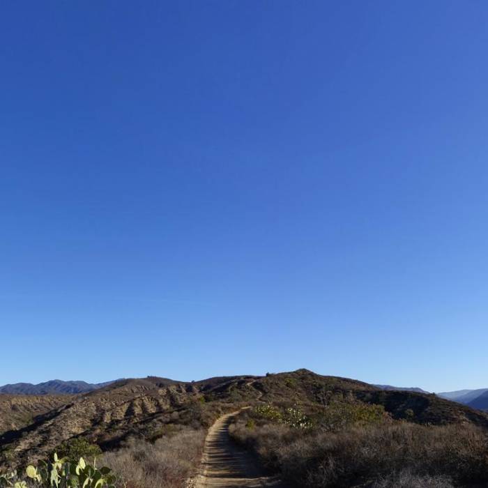 Near Bells Canyon Oso Trail Loop