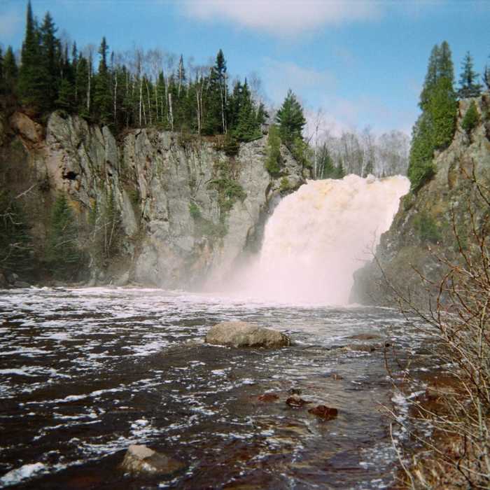 Near High Falls and Two Step Falls