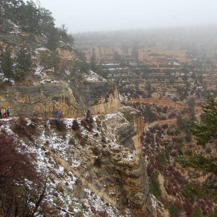 Near Rim Trail to Mohave Point