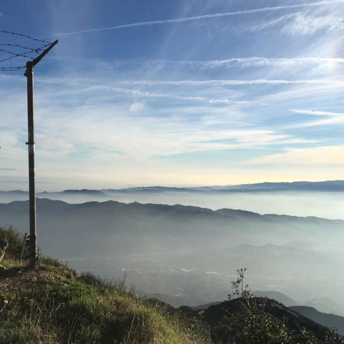 Near Big Tujunga to Mount Lukens