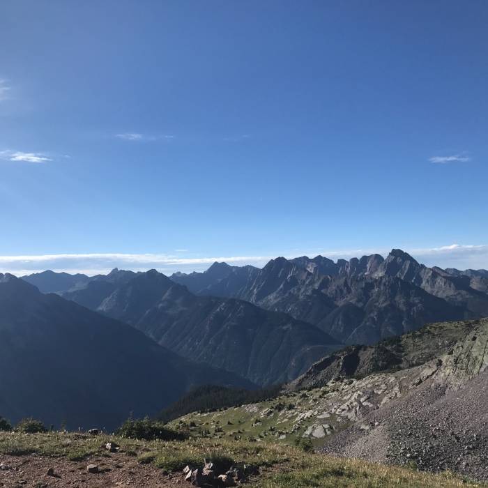 Near Snowdon Peak Trail