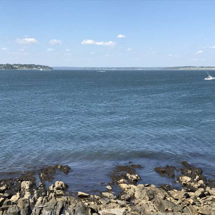 Soak up the great views of the Sakonnet River from Flint Point. Near Sachuest Point Figure-Eight