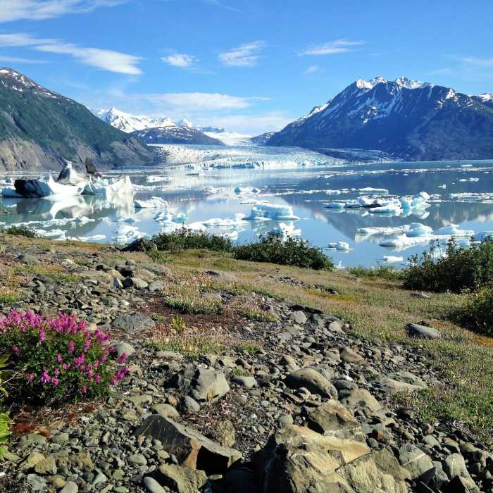 Near Colony Glacier Moraine Route