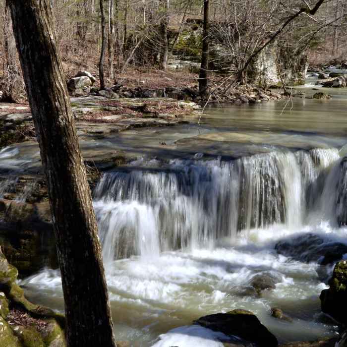 Near Big Creek Cave Falls Near Big Creek Cave Falls