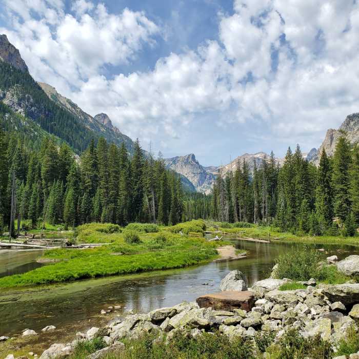 Near Cascade Canyon Trail
