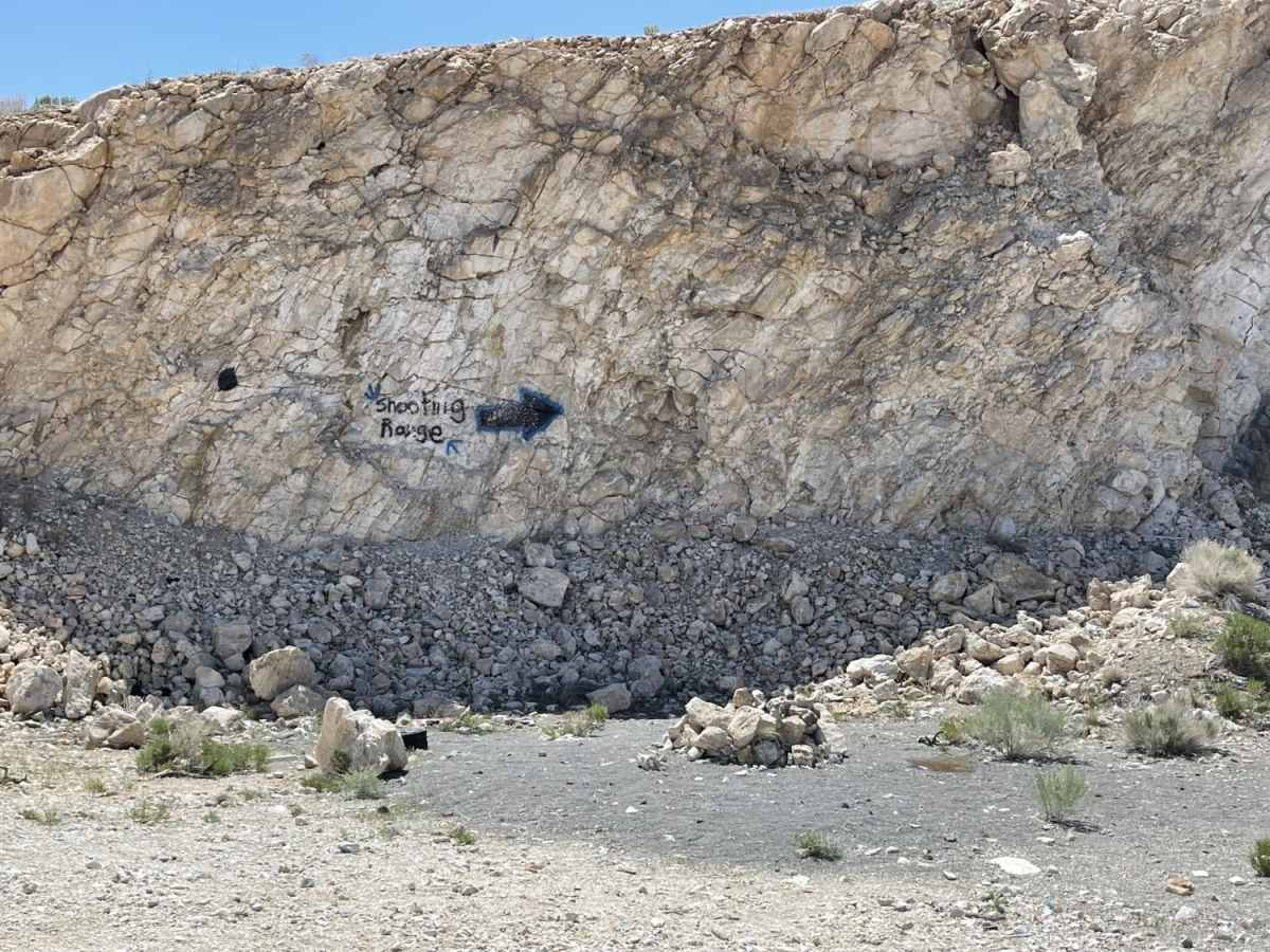 The "Shooting Range" Quarry trail photo