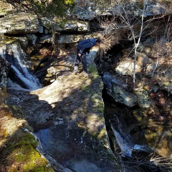 Hole in the Rock Falls (Upper and Lower) Near Hole in the Rock Run