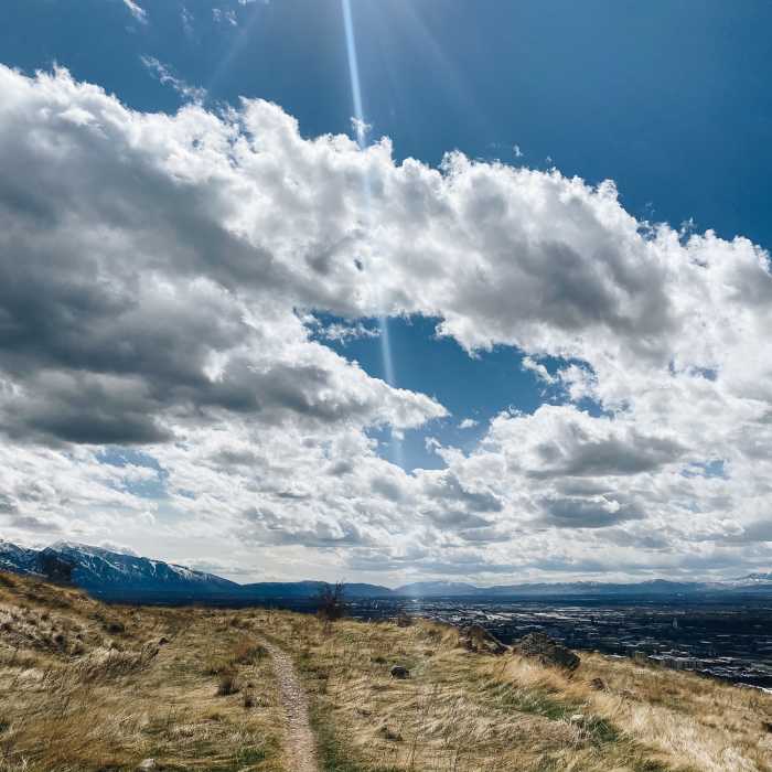 Near Hell Canyon - Ensign Peak Trail