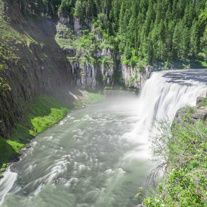 Near Mesa Falls Near Mesa Falls