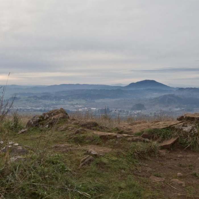 Near Mt. Pisgah Summit from West Trailhead