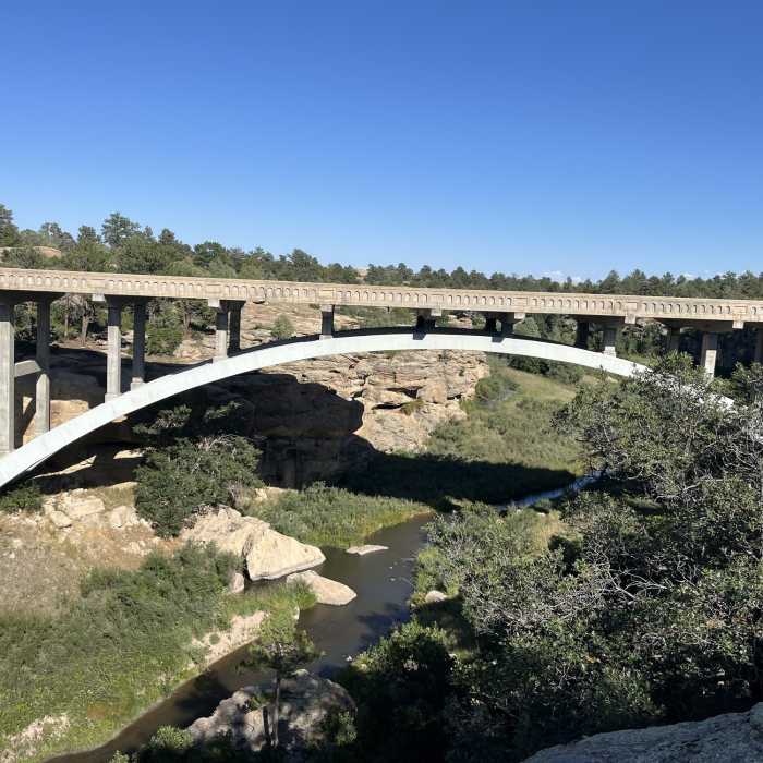 Bridge Near East Canyon Trail