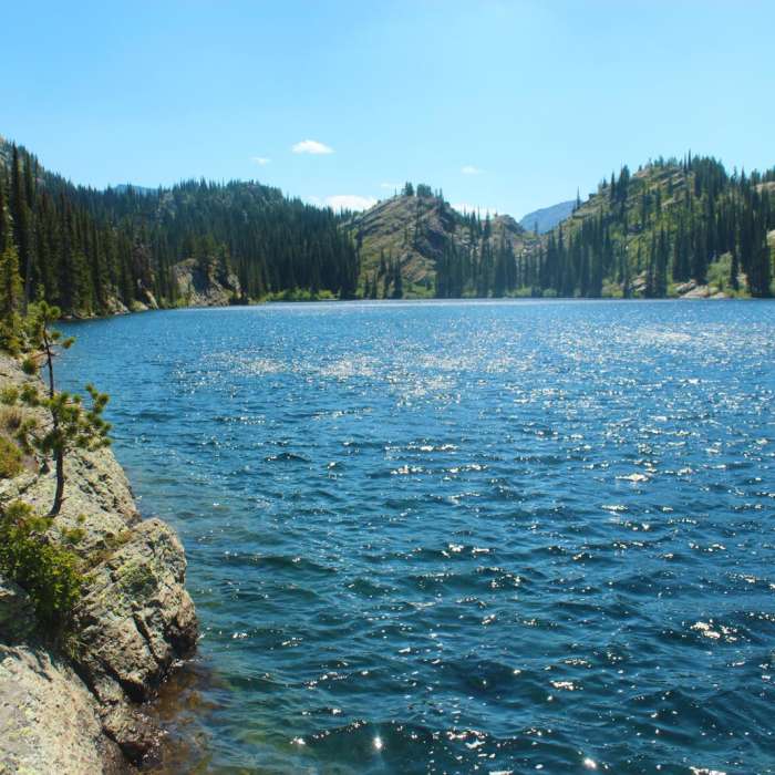 Near Crater Lake via Crater Notch Trail